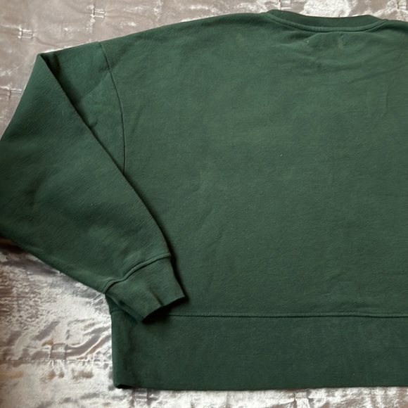 Wat the Brand oversized pine green crewneck size M. Overdyed look see pics - Picture 8 of 10